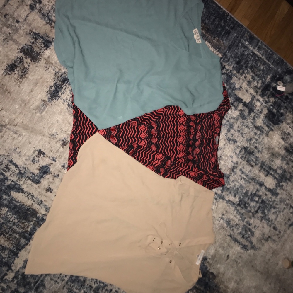 5/$15 ALL 3 SHIRTS FOR $5